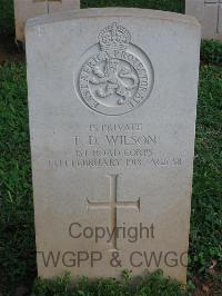 Dar Es Salaam War Cemetery - Wilson, Thomas David